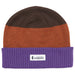 Alto Beanie - Black Violet and Rusty