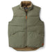 Zigzag Down Vest - Dusty Olive