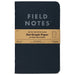 Field Notes Note Book - Pitch Black 2 Pack - Dot-Graph