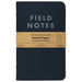 Field Notes Note Book - Pitch Black 2 Pack - Ruled