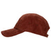 Jetty Diamond Cord Cap - Dark Rosewood