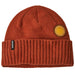 Brodeo Beanie - Spirited Sun: Burnished Red