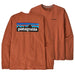 Men's Long Sleeved P-6 Logo Responsibili-Tee - Redtail Rust