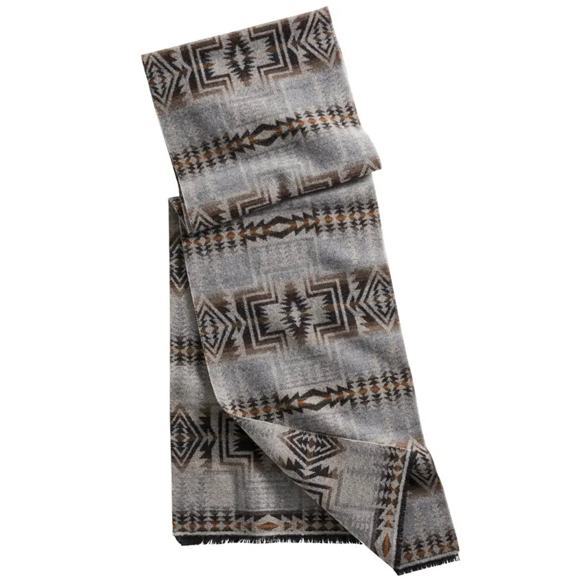 Pendleton - Jacquard Scarf - Harding Star Grey – The Brokedown Palace