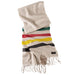 Whisperwool Muffler - Glacier Stripe Scarf