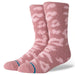 Purrfect Crew Socks - Dusty Rose