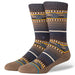 Cedar Rock Crew Socks - Brown