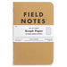 Field Notes Memo Book - Kraft 3 Pack - Graph